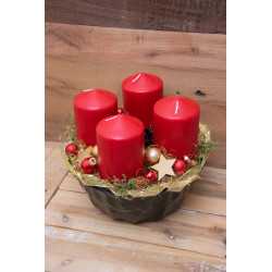 Adventskranz Gugelhupf