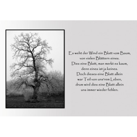 Trauer Baum