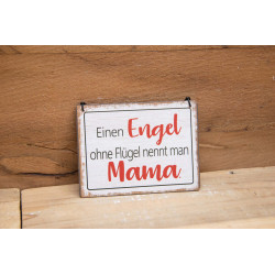Schild Engel Mama