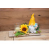 Teelicht Wichtel Sonnenblume