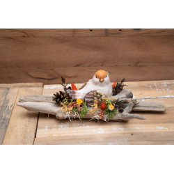 Vogel Herbstdeko