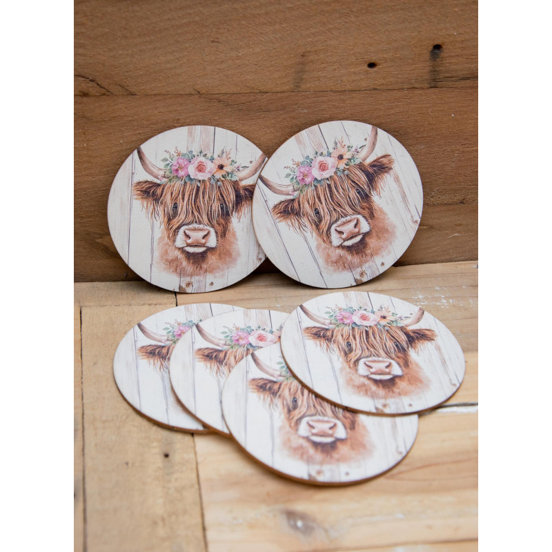 Untersetzer Hochlandrind