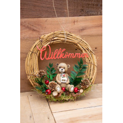 Türkranz Willkommen Teddy