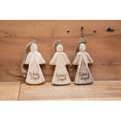 Schutzengel aus Holz