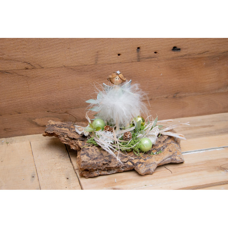 Engel auf Schwemmholz mint