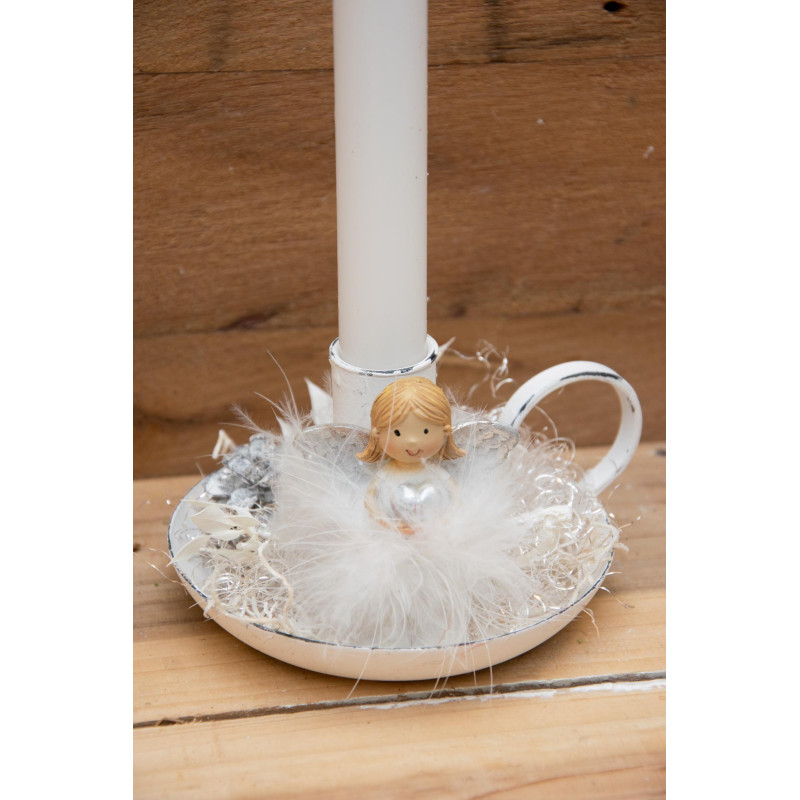 Kerzendeko Nachtlicht Engel