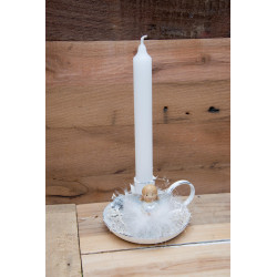 Kerzendeko Nachtlicht Engel