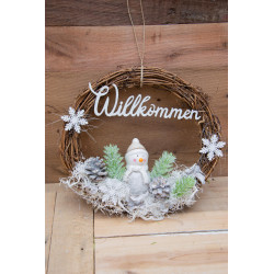 Türkranz Schneemann