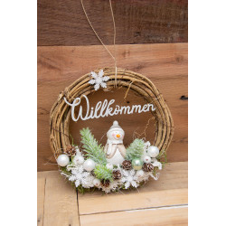 Türkranz Schneemann