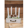 Adventsgesteck Schublade