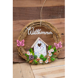 Türkranz Willkommen Haus