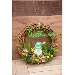 Türkranz Wichtel grün