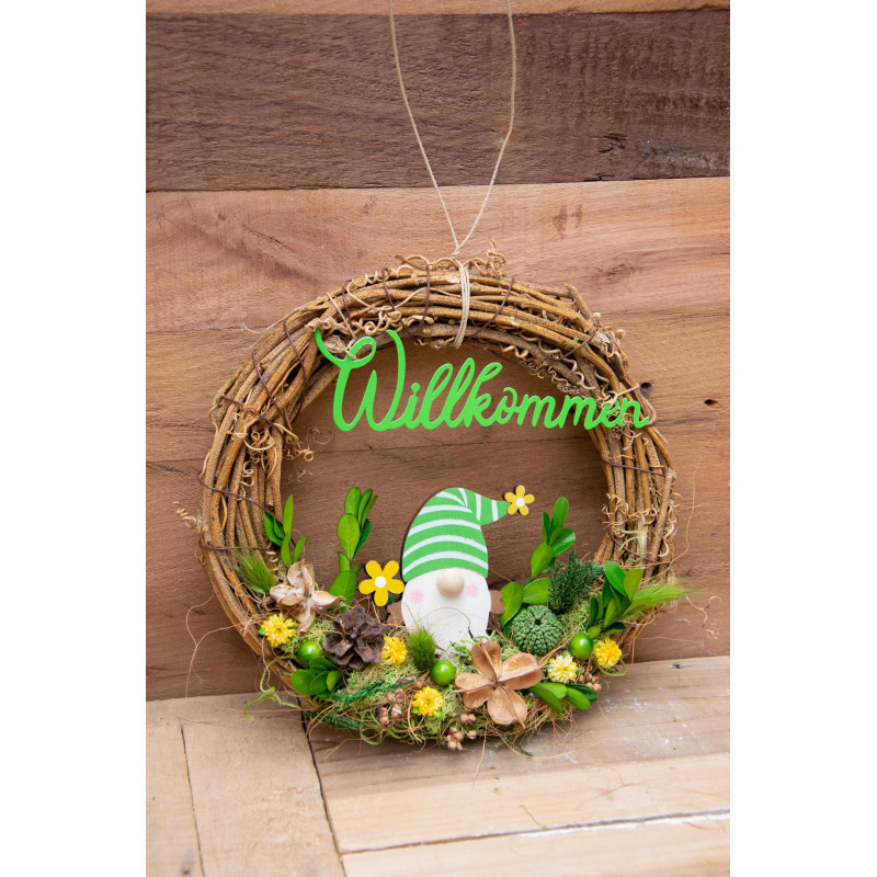 Türkranz Wichtel grün