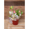 Hasen-Tulpen Osterdeko