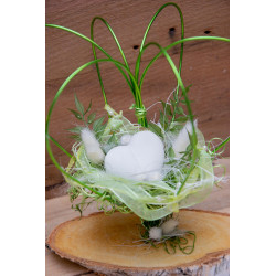 Herzdeko Baumscheibe