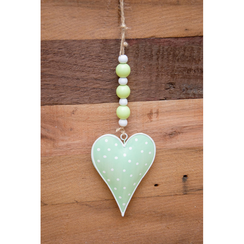 Girlande Herz mintgrün