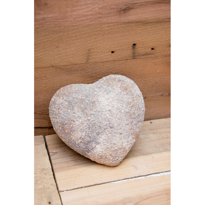 Beton Herz Steinoptik
