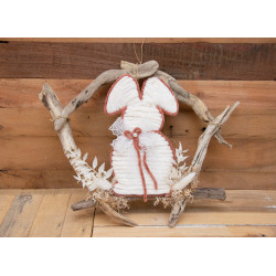 Schwemmholzkranz Hase