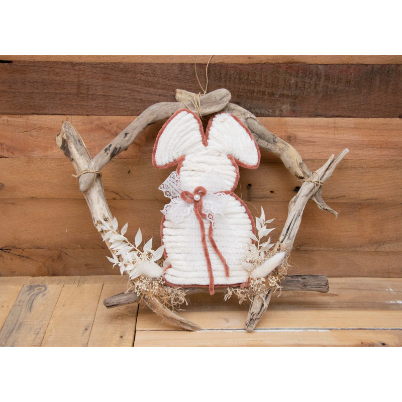 Schwemmholzkranz Hase