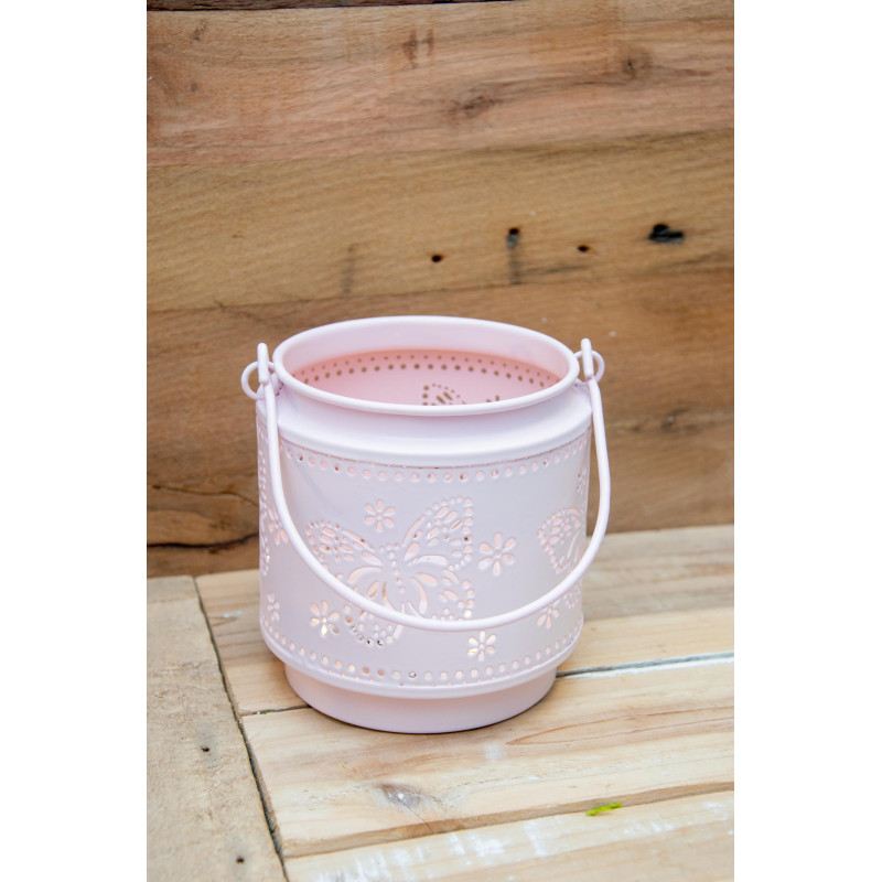 Laterne weiss oder rosa