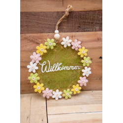 Türkranz bunte Blüten