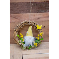 Türkranz Wichtel gelb