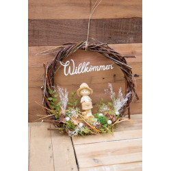 Türkranz Kind mit Hund