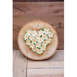 Baumscheibe Blütenherz