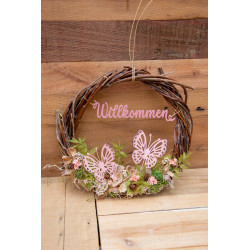 Türkranz rosa Schmetterlinge