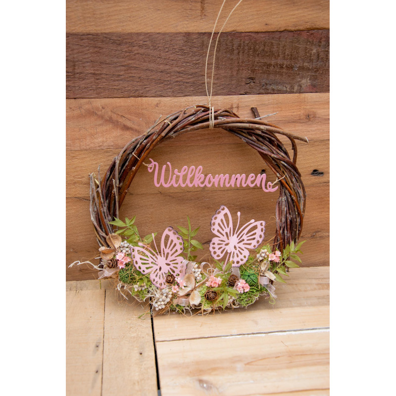 Türkranz rosa Schmetterlinge