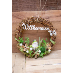 Türkranz lustiger Frosch