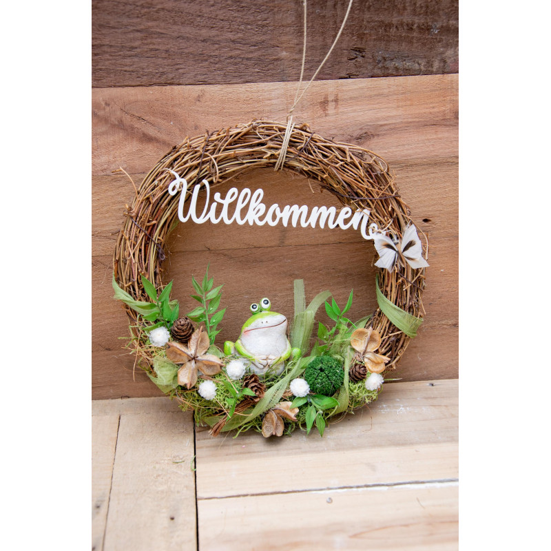 Türkranz lustiger Frosch