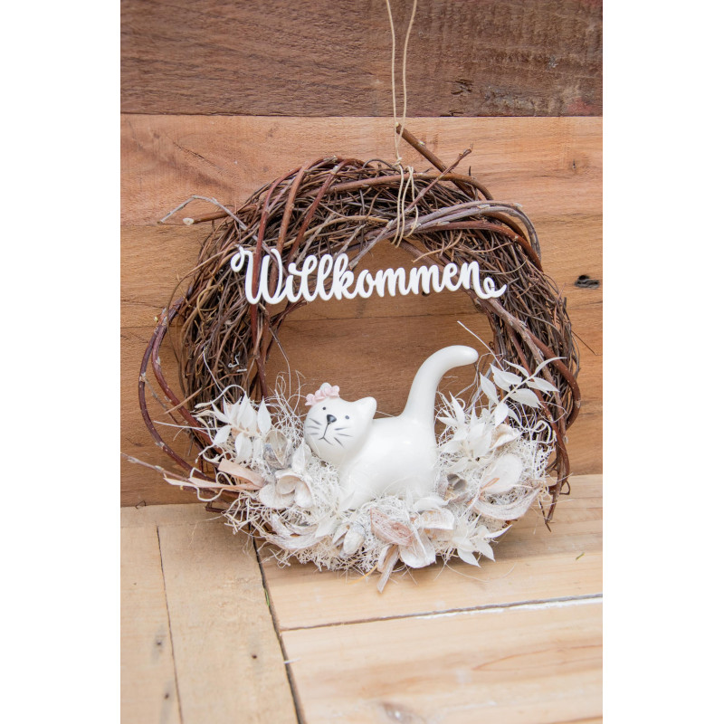 Türkranz weisse Katze