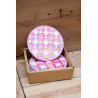 Untersetzer Set rosa-pink