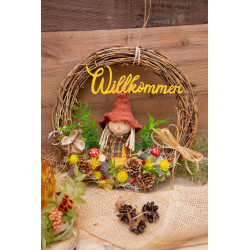 Türkranz Vogelscheuche