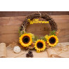 Türkranz 3 Sonnenblumen