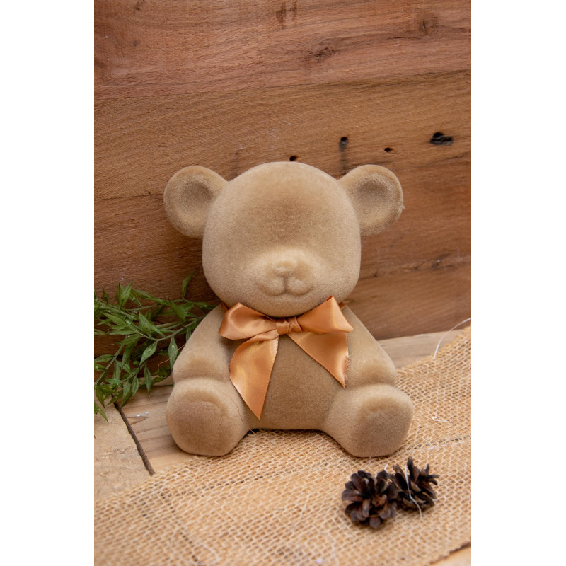 Beflockter Teddy