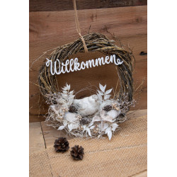 Türkranz weisser Vogel