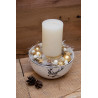 Adventsgesteck Hirschschale