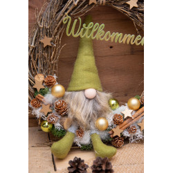 Türkranz mit grünem Wichtel